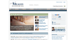 Desktop Screenshot of beaconecon.com